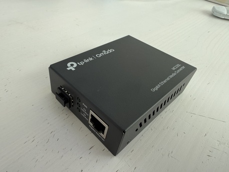 Dammam, Electronics, SAR 65,  TP-Link MC220L RJ45 To Sfp Slot Supporting Mini Gbic Modules (1000m)