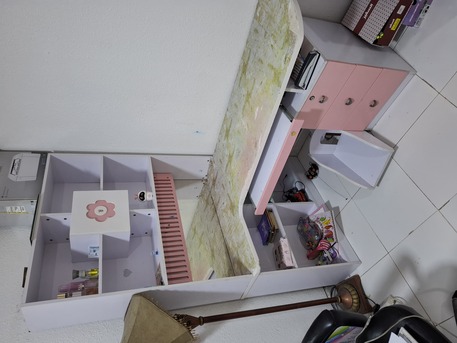 Jeddah, Furniture, SAR 1200,  2 Single Beds+mattresses +cupboard +study Table +chair