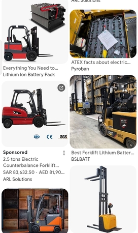 Jeddah, Jobs, Battery Operated Forklift Technician