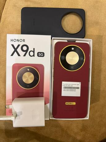 Riyadh, Mobile Phones, SAR 1199,  FOR SALE: Honor X9d (Maroon) &ndash; Like New Condition