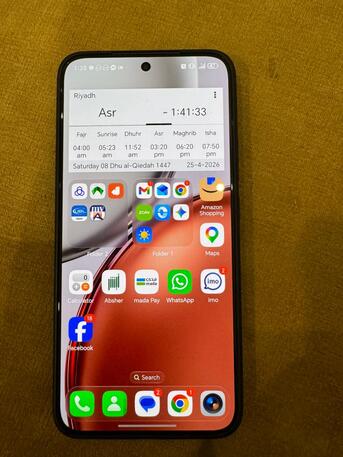 Riyadh, Mobile Phones, SAR 1199,  FOR SALE: Honor X9d (Maroon) &ndash; Like New Condition