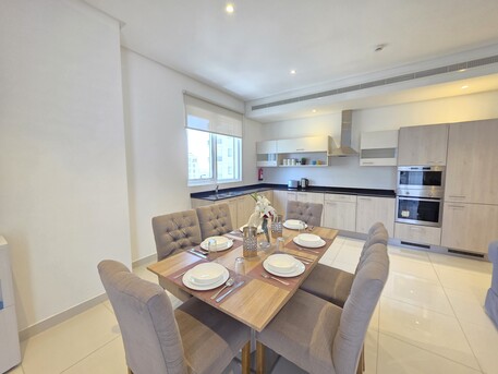 Juffair, Apartments, Flats, Houses & Villas, BHD 550/month,  Furnished,  2 BR,  125 Sq. Meter,  Luxury & Elegant | Bright | Modern Interior | Free Internet | In New Juffair