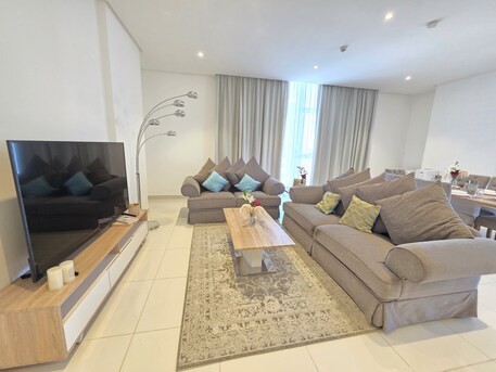 Juffair, Apartments, Flats, Houses & Villas, BHD 550/month,  Furnished,  2 BR,  125 Sq. Meter,  Luxury & Elegant | Bright | Modern Interior | Free Internet | In New Juffair