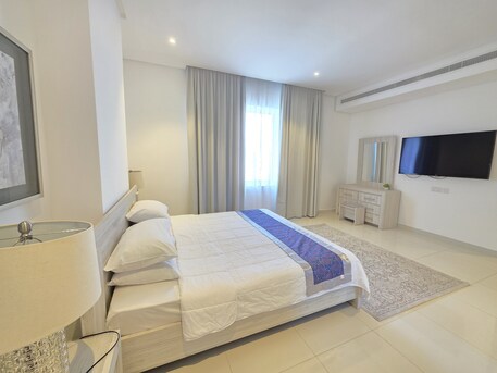 Juffair, Apartments, Flats, Houses & Villas, BHD 550/month,  Furnished,  2 BR,  125 Sq. Meter,  Luxury & Elegant | Bright | Modern Interior | Free Internet | In New Juffair
