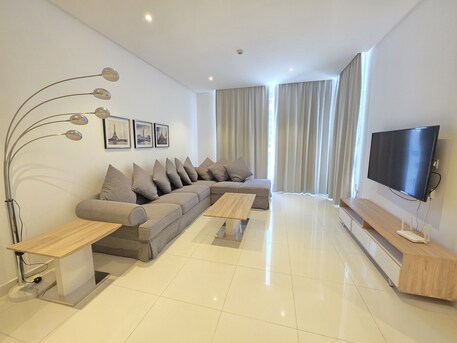 Juffair, Apartments, Flats, Houses & Villas, BHD 350/month,  Furnished,  1 BR,  85 Sq. Meter,  Stunning | Modern Interior | Free Internet | In New Juffair
