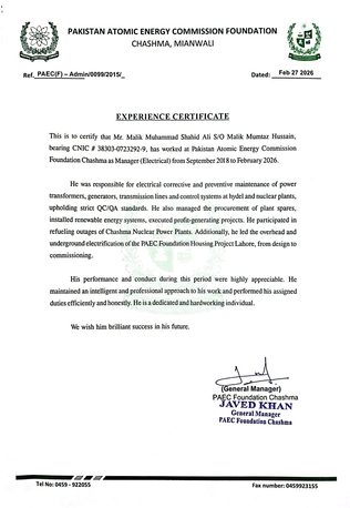 Riyadh, Job Seekers, Electrical Engineer