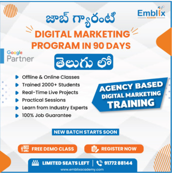 Hyderabad, Marketing, Digital Marketing Course In Hyderabad