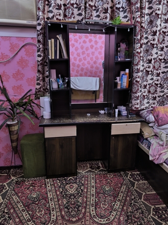 Hara, Furniture, SAR 300,  Bed With Mattress & Dressing Table For Sale