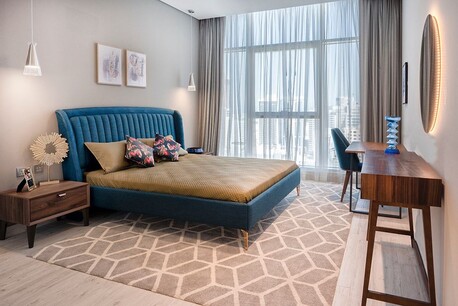 Juffair, Apartments, Flats, Houses & Villas, BHD 400/month,  Furnished,  1 BR,  85 Sq. Meter,  Stunning | Ultra-Modern | Classy Finishing | Near Ramez Mall Juffair