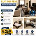 BHD 250/month,  Furnished,  2 BR,  2 BHK FLAT FOR RENT @ AL HOORA , NEAR TEA HOUSE , OPPOSITE : GOSI MALL
