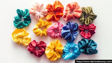 New York, Beautician, Elegant Hair Scrunchies For Casual And Party Looks
