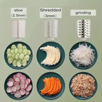 Sanad, Appliances, BHD 4,  Multi Function Slicer, Grater & Cutter Of Fruits / Stainless Steel Panel / Kitchen Helper
