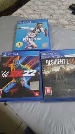 Khobar, Video Games, SAR 650,  PS4 750 GB With 3 Games Dvd