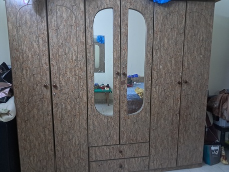 Gudaibiya, Furniture, BHD 65,  Bedroom Set For Sale &ndash; Bed + Wardrobe + Dressing Table