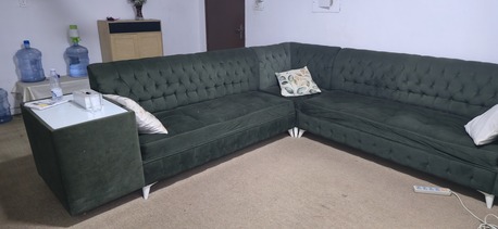 Jubail, Furniture, SAR 750,  L-Shape Sofa Set For Sale