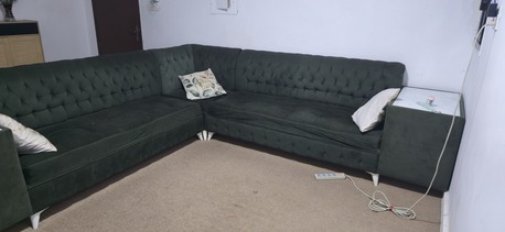 Jubail, Furniture, SAR 750,  L-Shape Sofa Set For Sale