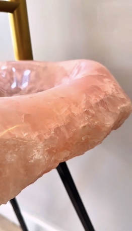 Dubai, Furniture, AED 5300,  Premium Wash Basin Quartz Rock Natural Sink Vessel Bowl