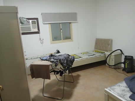 Jubail, Rooms for Rent, SAR 1500/month,  Furnished,  00 Sq. Meter,  1BHk  1 Bedroo. Living Room Bathroom Separate   Kitchen