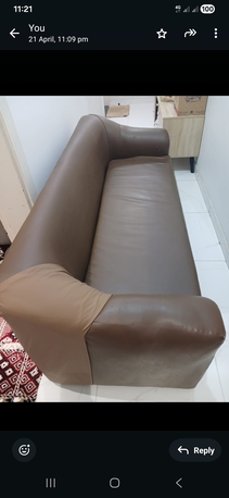 Al Waha, Furniture, SAR 450,  Leather Sofa 5 Seater