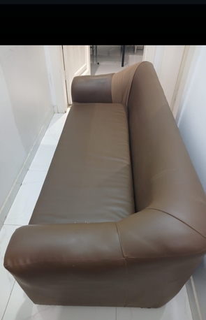 Al Waha, Furniture, SAR 450,  Leather Sofa 5 Seater
