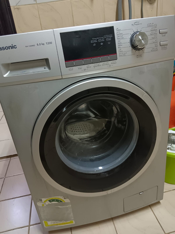 Jubail Industrial City, Electronics, SAR 400,  Panasonic 6 Kg, Front Load, Washing Machine For Sell.