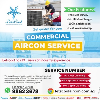 Singapore, Air Conditioners, SGD 25,  Commercial Aircon Servicing