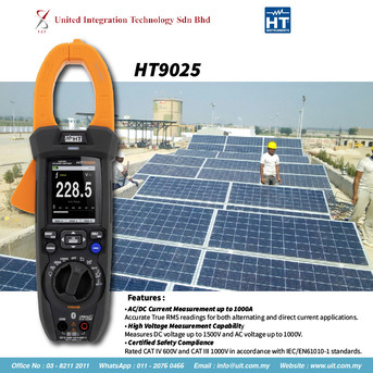 Kuala Lumpur, Industrial Machinery, HT9025 Current Clamp Data Logger