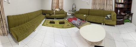 Jubail, Furniture, SAR 450,  15 Seater Sofa And Book Shelf