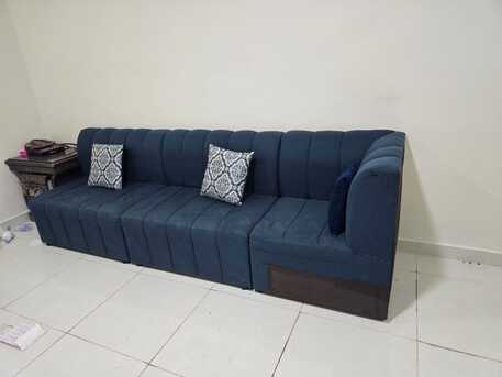 Hofuf, Furniture, SAR 300,  King Size Bed With Mattress And Dressing Table And Sofa For Urgent Sale!!
