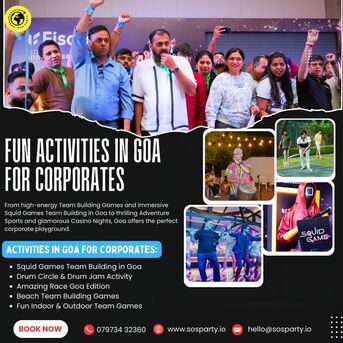 Goa, Event Planning, Fun Activities In Goa For Corporates