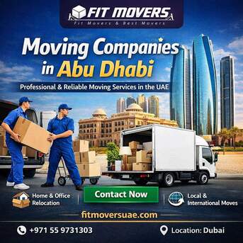 Dubai, Relocation, Moving Companies In Abu Dhabi | Fitmoversua