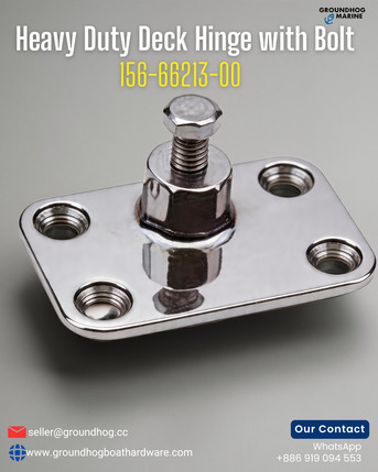 Auckland, Boats, Heavy Duty Deck Hinge With Bolt &ndash;  156-66213-00