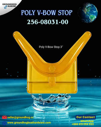 Auckland, Boats, Poly V-Bow Stop &ndash; 256-08031-00