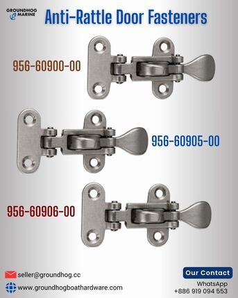 Auckland, Boats, Anti-Rattle Door Fasteners &ndash; Secure & Noise-Free Closure Solution- Groundhog Marine Har