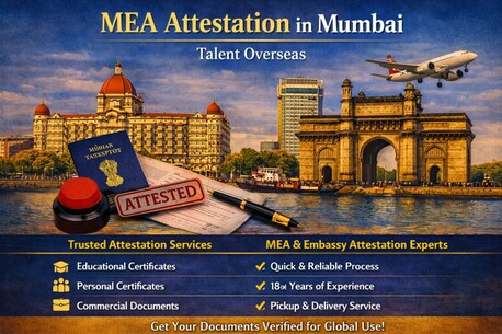 Mumbai, Legal, MEA Attestation In Mumbai