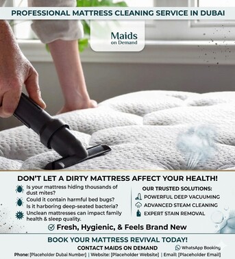 Dubai, Cleaning, Professional Mattress Cleaning Service In Dubai &ndash; Maids On Demand