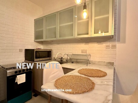 Salmiya, Apartments, Flats, Houses & Villas, KWD 425/month,  Furnished,  1 BR,  Fully Furnished Apartment For Rent In Salmiya