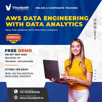 Hyderabad, Education, Live Free Demo: AWS Data Engineering & Analytics