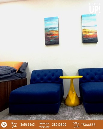 Muharraq, Apartments, Flats, Houses & Villas, BHD 140/month,  Furnished,  Studio,  30 Sq. Meter,  Studio Flat For Rent With Furniture And EWA, Muharraq, REF - A009