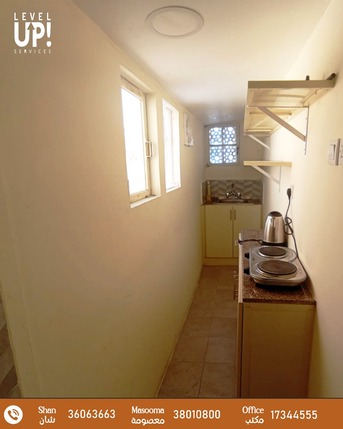 Muharraq, Apartments, Flats, Houses & Villas, BHD 140/month,  Furnished,  Studio,  30 Sq. Meter,  Studio Flat For Rent With Furniture And EWA, Muharraq, REF - A009