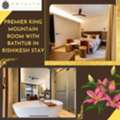 Premier King Mountain Room With Bathtub In Rishikesh Stay