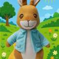 LKR 1600, Handmade Character Soft Toy Peter Rabbit