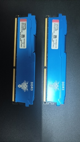 Al Wizarat, Computers, SAR 100,  For Sale: 16GB DDR3 RAM (Good Condition) Kit (8GBx2) Desktop RAM