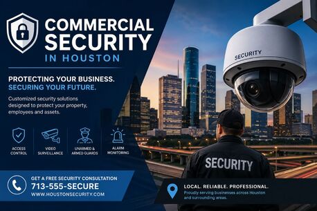 Houston, Security, Commercial Security In Houston
