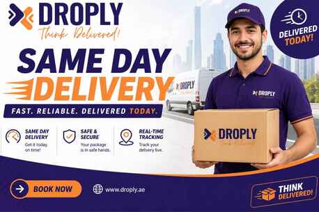 Dubai, Delivery, Need Same Day Delivery You Can Trust With Droply?