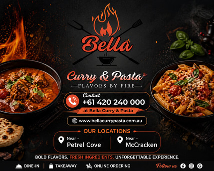 Port Louis, Food, Delicious Restaurant Near Port Elliot Beach | Bella Curry & Pasta