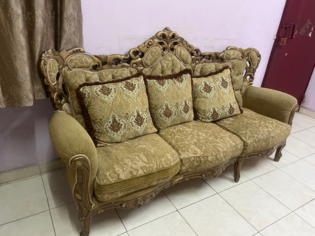 Jubail, Furniture, SAR 1050,  I Want To Sell Bed & Sofa