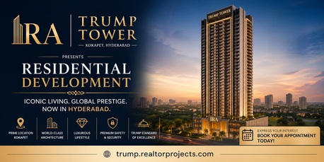 Hyderabad, Real Estate For Sale, Trump Tower Hyderabad - A Higher Quality Of Living