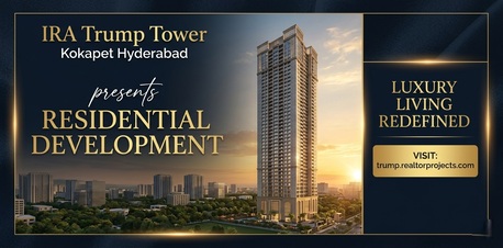 Hyderabad, Real Estate For Sale, Trump Tower Hyderabad - A Higher Quality Of Living