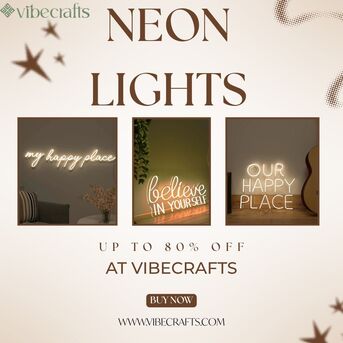 Noida, Household Items, INR 4449,  Stylish Neon Lights For Modern Decor